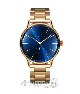 Đồng hồ August Berg 10140D05SGD - Nam - Kính Sapphire - Quartz (Pin) Dây Kim Loại - Chính Hãng - Size 40mm