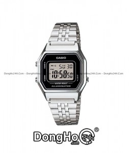 Đồng hồ Casio Digital LA680WA-1DF - Nữ - Quartz (Pin) Dây Kim Loại - Chính Hãng