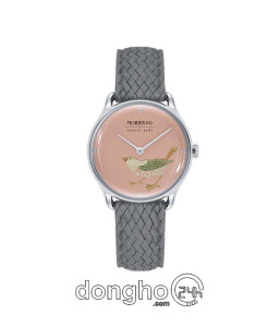 Đồng hồ August Berg M1STB0830E18VCG9C - Nữ - Kính Sapphire - Quartz (Pin) Dây Da - Chính Hãng - Size 30mm