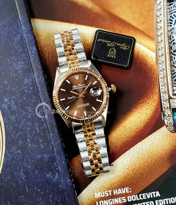 Đồng hồ Olym Pianus OP89322GSR-N-CV - Nam - Kính Sapphire - Quartz (Pin) Dây Kim Loại - Size Mặt 40mm