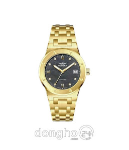 Đồng hồ Newsky NS5024L.S04 - Nữ - Kính Sapphire - Quartz (Pin) Dây Kim Loại - Chính Hãng - Size 34mm