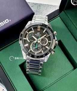 Đồng hồ Casio Edifice EFR-573DB-1AV - Nam - Quartz (Pin) Dây Kim Loại - Chính Hãng