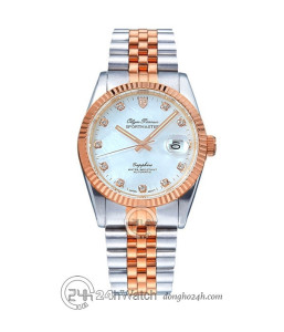 Đồng hồ Olym Pianus OP89322AGSR-T - Nam - Kính Sapphire - Automatic (Tự Động) Dây Kim Loại - Chính Hãng -  Size 40mm
