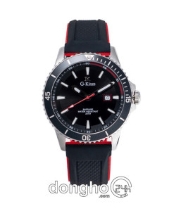 Đồng hồ G-Kinze GK2001MD - Nam - Kính Sapphire - Quartz (Pin) Dây Cao Su- Chính Hãng - Size Mặt 43mm