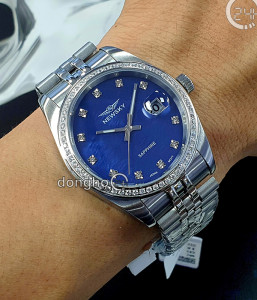 Đồng hồ Newsky NS5026G.S02 - Nam - Kính Sapphire - Quartz (Pin) Dây Kim Loại - Chính Hãng - Size 40mm