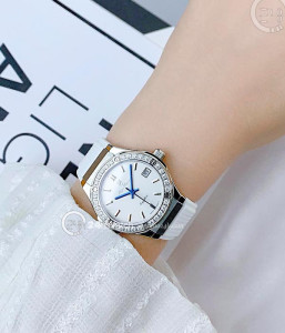 Đồng hồ Olym Pianus OP990-45DLS-GL-DT - Nữ - Kính Sapphire - Quartz (Pin) Dây Cao Su - Chính Hãng - Size 34mm