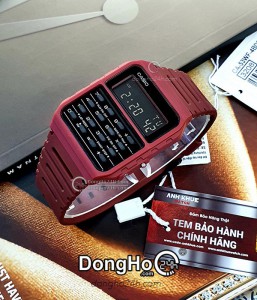 Đồng hồ Casio Data Bank CA-53WF-4B- Nam - Quartz (Pin) Dây Nhựa - Chính Hãng