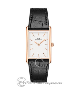 Đồng hồ Daniel Wellington Bound Black Crocodile DW00100698 - Unisex - Quartz (Pin) Dây Da - Chính Hãng - Size 35mm