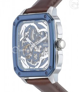 Đồng hồ Fossil Skeleton ME3202 - Nam - Automatic (Tự Động) Dây Da - Chính Hãng