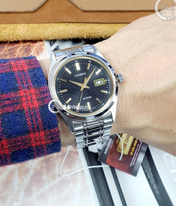Đồng hồ Casio MTP-B180D-1A2VDF - Nam - Quartz (Pin) Dây Kim Loại - Chính Hãng - Size 41mm
