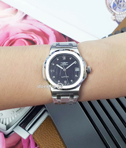 Đồng hồ Newsky NS5025L.S02 - Nữ - Kính Sapphire - Quartz (Pin) Dây Kim Loại - Chính Hãng - Size 34mm