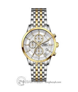 Đồng hồ Newsky NS6005G.S03 - Nam - Kính Sapphire - Quartz (Pin) Dây Kim Loại - Chính Hãng - Size 42mm