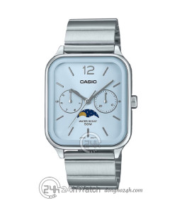 Đồng hồ Casio MTP-M305D-2AV - Nam - Quartz (Pin) Dây Kim Loại - Chính Hãng - Size 34*44mm