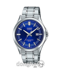 Đồng hồ Casio MTS-100D-2AVDF - Nam - Kính Sapphire - Quartz (Pin 10 Năm) Dây Kim Loại - Chính Hãng - Size 41.3mm