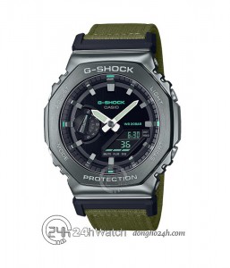 Đồng hồ Casio G-Shock GM-2100CB-3ADR - Nam - Quartz (Pin) Dây Vải - Chính Hãng