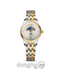 Đồng hồ KOI Moonphase K006.136.65.1.50.03.07 - Nữ - Kính Sapphire – Quartz (Pin) - Dây Kim Loại - Size Mặt 29mm