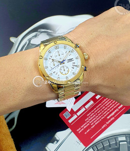 Đồng hồ Newsky NS6007G.S03 - Nam - Kính Sapphire - Quartz (Pin) Dây Kim Loại - Chính Hãng - Size 44mm