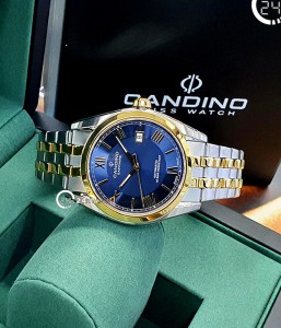 Đồng hồ Candino C4702/2 - Nam - Kính Sapphire - Automatic (Tự Động) Dây Kim Loại - Chính Hãng