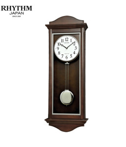 Đồng hồ treo tường Quả lắc Rhythm CMJ590NR06 - Size 28*78*12.2cm