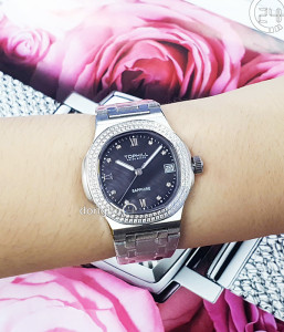 Đồng hồ Tophill TL029L.M1162 - Nữ - Kính Sapphire - Quartz (Pin) Dây Kim Loại - Chính Hãng - Size 34mm