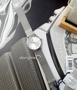 Đồng hồ August Berg 10232E08MSL - Nữ - Kính Sapphire - Quartz (Pin) Dây Kim Loại - Chính Hãng - Size 32mm