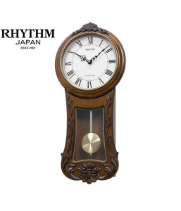 Đồng hồ treo tường Quả lắc Rhythm CMJ546NR06 - Size 26*58*9.5cm