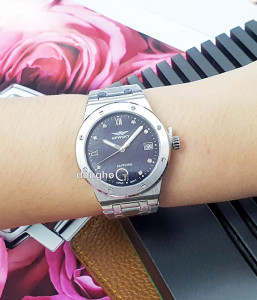 Đồng hồ Newsky NS5024L.S02 - Nữ - Kính Sapphire - Quartz (Pin) Dây Kim Loại - Chính Hãng - Size 34mm