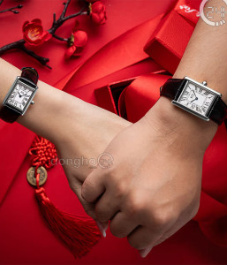 Đồng hồ Cặp Koi Tank (K005.303.092.05.01.03 - K005.103.092.05.01.03) - Kính Sapphire – Quartz (Pin) - Mặt Số 35mm - 30mm