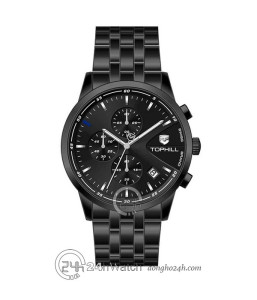 Đồng hồ Tophill TL022G.S5152 - Nam - Kính Sapphire - Quartz (Pin) Dây Kim Loại - Chính Hãng - Size 41mm