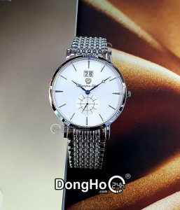Đồng hồ Olympia Star OPA58082MS-T - Nam - Kính Sapphire - Quartz (Pin) Dây Kim Loại - Chính Hãng