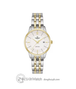 Đồng hồ Srwatch SL80061.1202CF - Nữ - Kính Sapphire - Quartz (Pin) Dây Kim Loại - Chính Hãng - Size 30mm