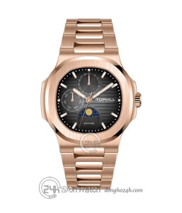 Đồng hồ Tophill TL028G.S3152 - Nam - Kính Sapphire - Quartz (Pin) Dây Kim Loại - Chính Hãng - Size 40mm