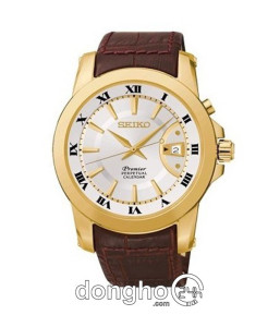 Đồng hồ Seiko Premier Perpetual Calendar SNQ144P1 - Nam - Kính Sapphire - Quartz (Pin) Chính Hãng - Size Mặt 41mm