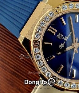 Đồng hồ Olym Pianus OP990-45DLR-GL-X - Size 34mm - Nữ - Kính Sapphire - Quartz (Pin) Dây Cao Su - Chính Hãng