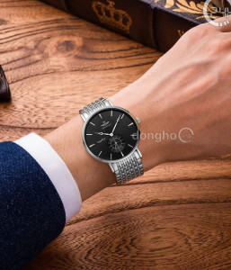 Đồng hồ SRWATCH SG1077.1101TE - Nam - Kính Sapphire - Quartz (Pin) Dây Kim Loại - Chính Hãng - Size Mặt 40mm