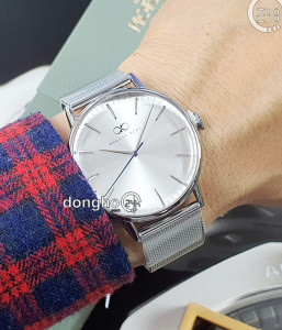 Đồng hồ August Berg 10240E08MSL - Nam - Kính Sapphire - Quartz (Pin) Dây Kim Loại - Chính Hãng - Size 40mm