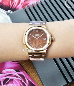 Đồng hồ Newsky NS5025L.S06 - Nữ - Kính Sapphire - Quartz (Pin) Dây Kim Loại - Chính Hãng - Size 34mm