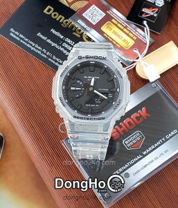 Đồng hồ Casio G-Shock GA-2100SKE-7A - Nam - Quartz (Pin) Dây Nhựa - Chính Hãng