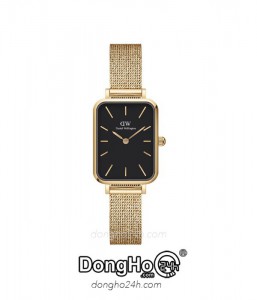 Đồng hồ Daniel Wellington Quadro Pressed Evergold Size 26mm DW00100557 - Nữ - Quartz (Pin) Dây Kim Loại - Chính Hãng