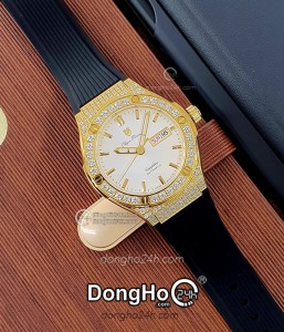 Đồng hồ Olym Pianus OP990-45ADDGK-GL-T - Nam - Kính Sapphire - Automatic (Tự Động) Dây Cao Su - Chính Hãng