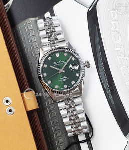 Đồng hồ Olym Pianus OP89322AGS-XL - Nam - Kính Sapphire - Automatic (Tự Động) Dây Kim Loại - Size 40mm