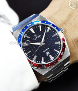 Đồng hồ G-Kinze GK7018MXD - Nam - Kính Sapphire - Quartz (Pin) Dây Kim Loại - Chính Hãng - Size Mặt 41mm