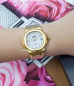 Đồng hồ Newsky NS5025L.S03 - Nữ - Kính Sapphire - Quartz (Pin) Dây Kim Loại - Chính Hãng - Size 34mm