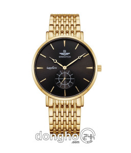 Đồng hồ SRWATCH SG1077.1401TE - Nam - Kính Sapphire - Quartz (Pin) Dây Kim Loại - Chính Hãng - Size Mặt 40mm