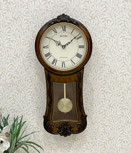 Đồng hồ treo tường Quả lắc Rhythm CMJ546NR06 - Size 26*58*9.5cm