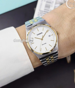 Đồng hồ Casio PRX MTP-B145SG-7AVDF - Nam - Quartz (Pin) Dây Kim Loại - Chính Hãng - Size Mặt 35mm