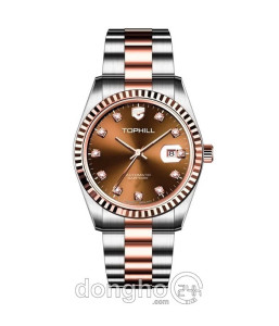 Đồng hồ Tophill TW095G.S7838 - Nam - Kính Sapphire - Automatic (Tự Động) Dây Kim Loại - Chính Hãng - Size 40mm