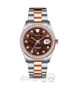 Đồng hồ Tophill TW095G.M7838 - Nam - Kính Sapphire - Automatic (Tự Động) Dây Kim Loại - Chính Hãng - Size 40mm