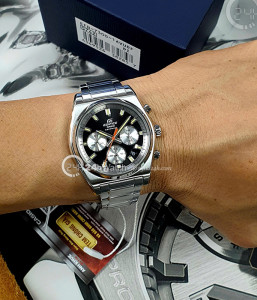 Đồng hồ Casio Edifice EFB-730D-1AVUDF - Nam - Kính Sapphire - Quartz (Pin) Dây Kim Loại - Chính Hãng - Size 40mm