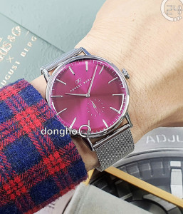 Đồng hồ August Berg 10140E15MSL - Nam - Kính Sapphire - Quartz (Pin) Dây Kim Loại - Chính Hãng - Size 40mm